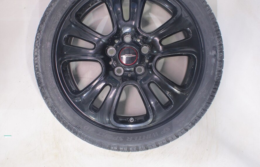 Mini Mini Cooper / S / One / Cabrio F55 F56 F57 JCW510 17-Zoll-Felgen Dunlop Runflat Winterkompletträder Neu Original