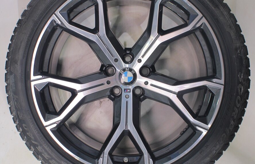 BMW BMW X5 G05 X6 G06 741M 21 Zoll Felgen Pirelli Runflat Winterkompletträder Original
