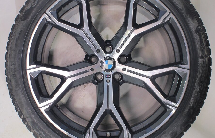 BMW BMW X5 G05 X6 G06 741M 21 Zoll Felgen Pirelli Runflat Winterkompletträder Original