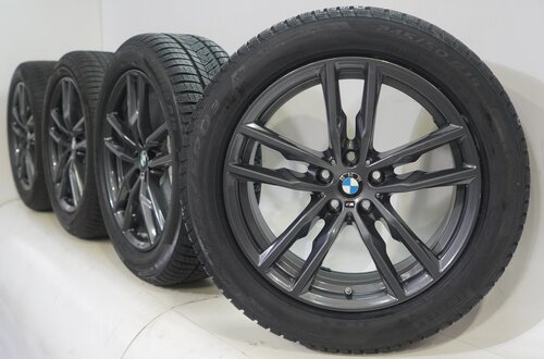 BMW BMW X3 X4 G01 G02 698M 19 Zoll Felgen Pirelli Runflat Winterreifen Neu Original