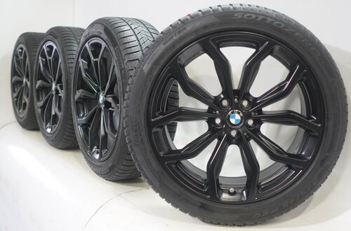BMW BMW X3 X4 G01 G02 695 20 Zoll Felgen Pirelli Runflat Winterreifen Original