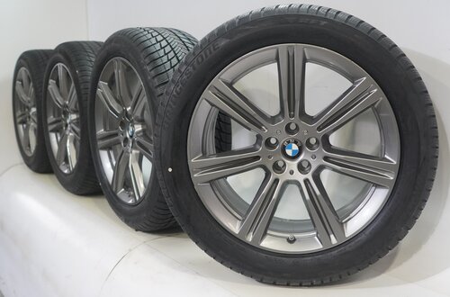 BMW BMW X5 G05 X6 G06 736 20 Zoll Felgen Bridgestone Runflat Winterreifen Neu Original