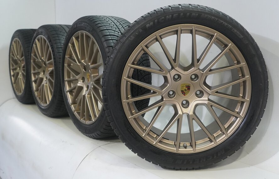 Porsche Porsche Cayenne E3 21 Zoll Felgen Michelin Winterreifen Original