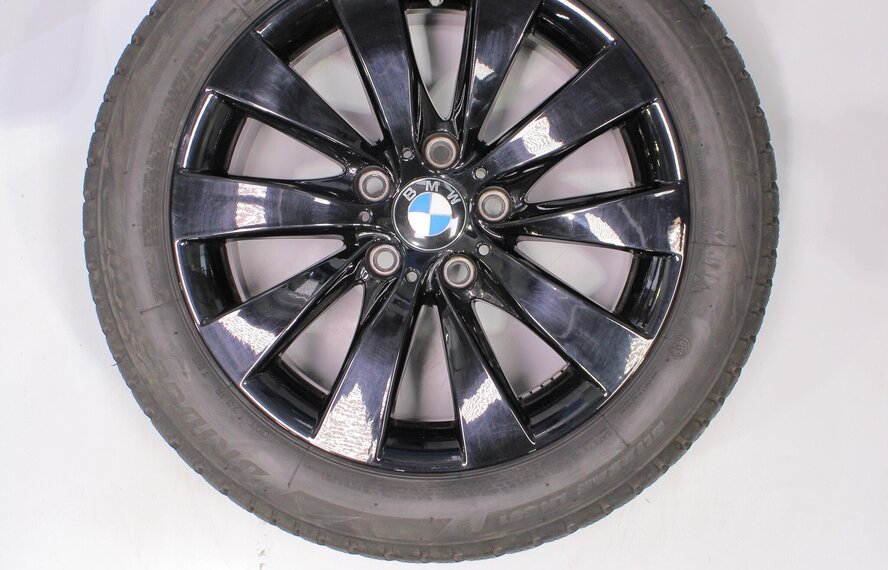 BMW BMW 3 4 Serie F30 F31 F32 F33 F36 413 17 Zoll Felgen Bridgestone Runflat Winterreifen Original