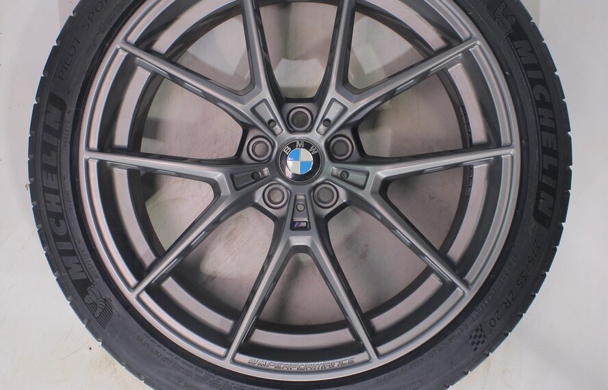 BMW BMW M5 F90 M8 F90 F91 F92 863M 20 Zoll Felgen Michelin Sommerkompletträder Original