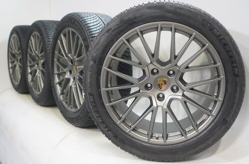 Porsche Porsche Cayenne E3 21 Zoll Felgen Michelin Winterkompletträder Neu Original