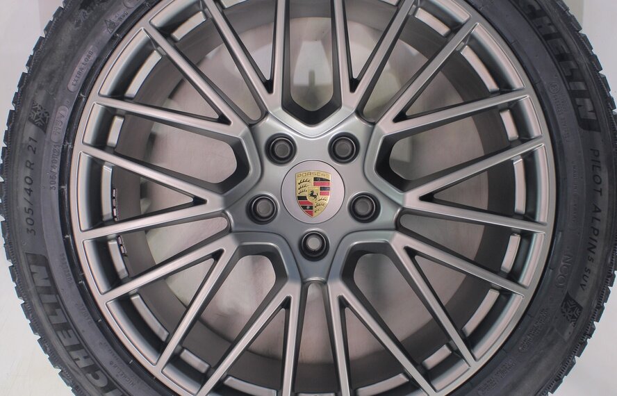 Porsche Porsche Cayenne E3 21 Zoll Felgen Michelin Winterkompletträder Neu Original