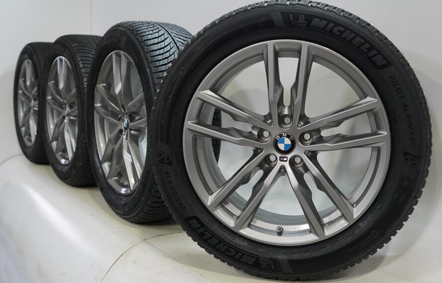 BMW BMW X3 X4 G01 G02 698M 19 Zoll Felgen Michelin Runflat Winterkompletträder Neu Original