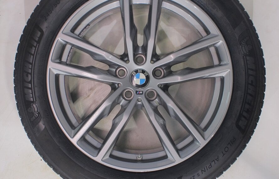 BMW BMW X3 X4 G01 G02 698M 19 Zoll Felgen Michelin Runflat Winterkompletträder Neu Original
