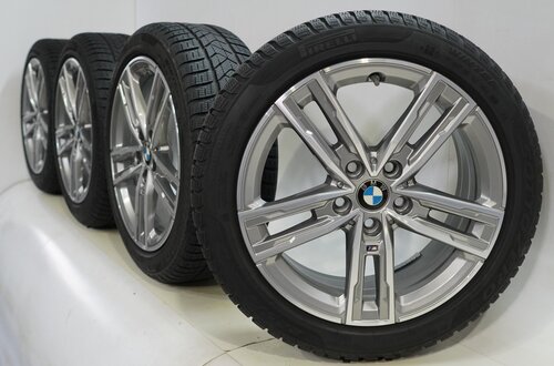 BMW BMW 1 2 er F40 F44 2 er Gran Coupe 550M 17 Zoll Felgen Pirelli Runflat Winterkompletträder Original