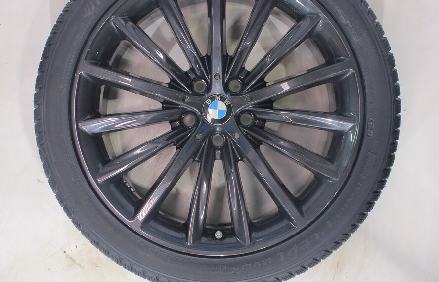 BMW BMW 5 er G30 G31 8 er G14 G15 G16 633 19 Zoll Felgen Hankook Runflat Winterkompletträder Neu Original