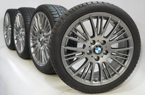 BMW BMW 1 2 er F20 F21 F22 F23 388 M-Performance 18 Zoll Felgen Continental Runflat Winterkompletträder Original