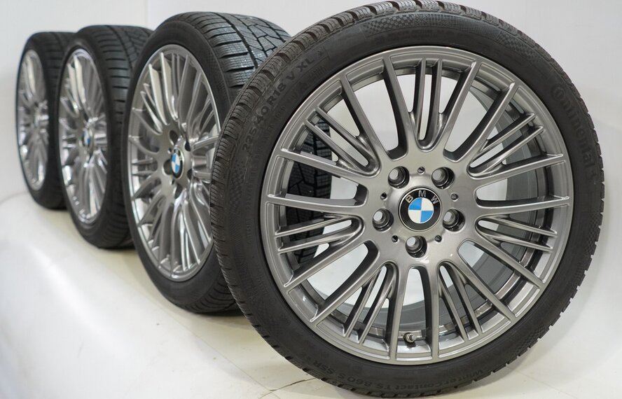 BMW BMW 1 2 er F20 F21 F22 F23 388 M-Performance 18 Zoll Felgen Continental Runflat Winterkompletträder Original
