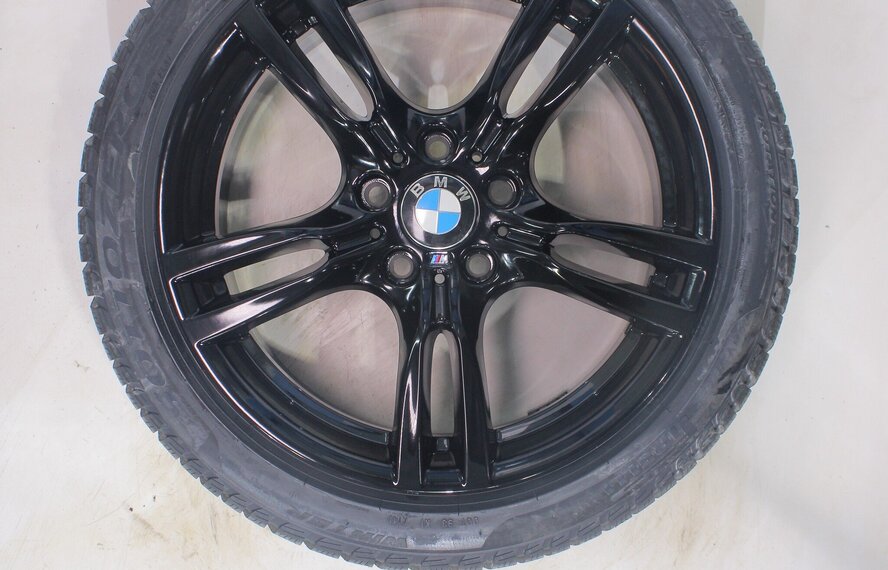 BMW BMW 3 4 er F30 F31 F32 F33 F36 400M 18 Zoll Felgen Pirelli Runflat Winterkompletträder Neu Original