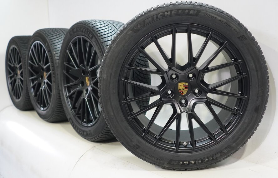 Porsche Porsche Cayenne E3 21 Zoll Felgen Michelin Winterkompletträder Neu Original