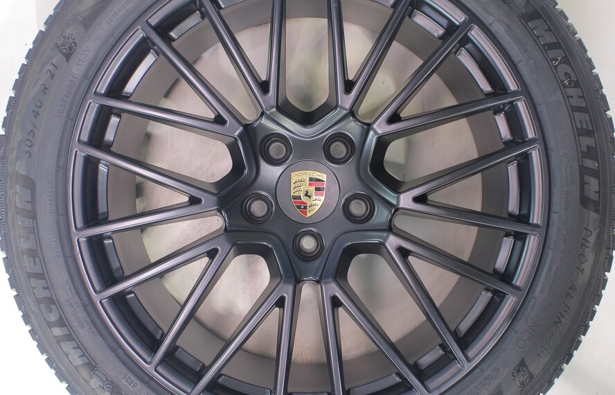 Porsche Porsche Cayenne E3 21 Zoll Felgen Michelin Winterkompletträder Neu Original