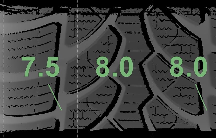 Mercedes Mercedes C-Klasse W205 S205 C205 17 Zoll Felgen Bridgestone Winterkompletträder Original