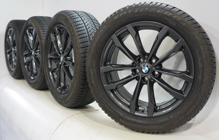 BMW BMW X3 X4 G01 G02 691 19 Zoll Felgen Pirelli Runflat Winterkompletträder Original