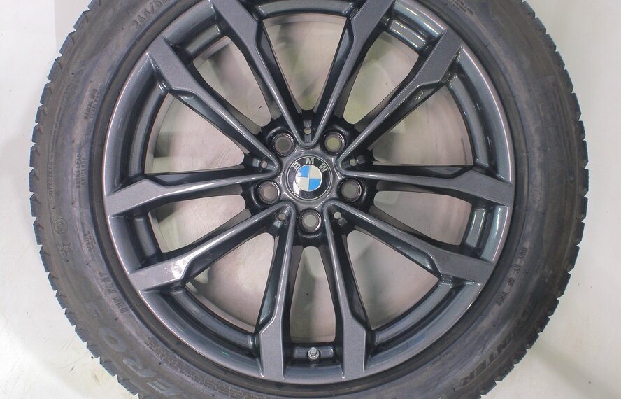 BMW BMW X3 X4 G01 G02 691 19 Zoll Felgen Pirelli Runflat Winterkompletträder Original