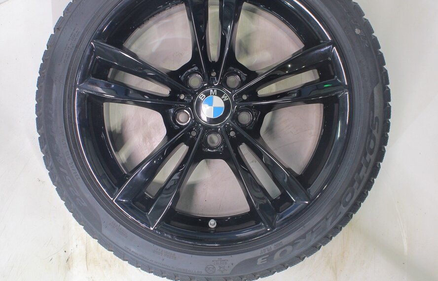 BMW BMW 3 4 er F30 F31 F32 F33 F36 658 18 Zoll Felgen Pirelli Runflat Winterkompletträder Original