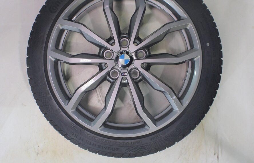 BMW BMW 1 2 er F40 F44 2 er Gran Coupé 711M 18 Zoll Felgen Continental Winterkompletträder Original
