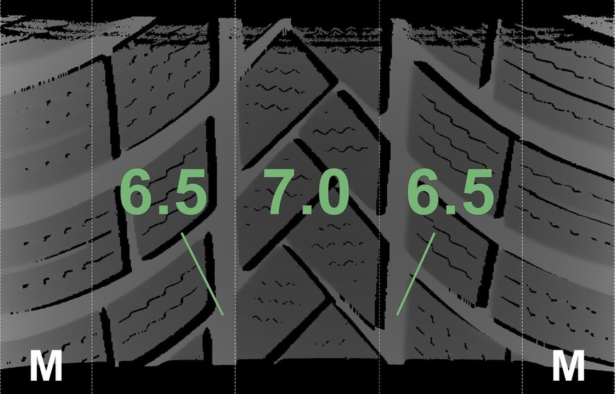Volkswagen Volkswagen Tiguan II 17 Zoll Felgen Vredestein Winterkompletträder Original