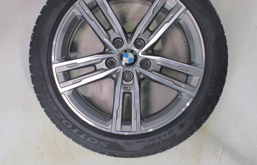 BMW BMW 1 2 er F40 F44 2 er Gran Coupe 550M 17 Zoll Felgen Pirelli Runflat Winterkompletträder Original