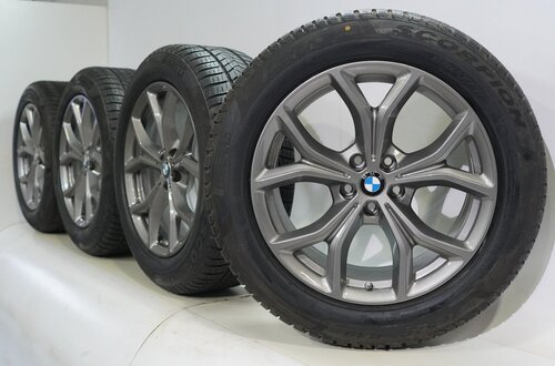 BMW BMW X5 G05 X6 G06 735 19 Zoll Felgen Pirelli Runflat Winterkompletträder Neu Original