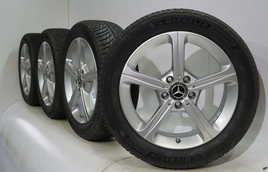Mercedes Mercedes A B CLA Klasse W177 C118 W247 17 Zoll Felgen Michelin Winterkompletträder Original