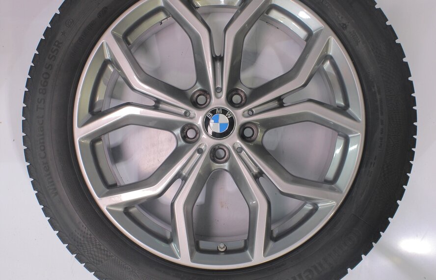 BMW BMW X3 X4 G01 G02 694 19 Zoll Felgen Continental Runflat Winterkompletträder Original