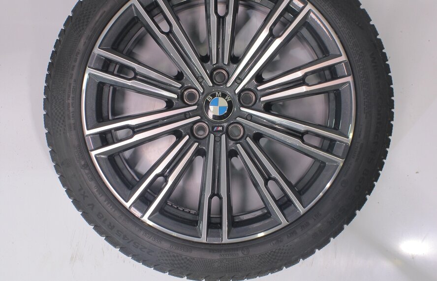 BMW BMW 2 er 3 er 4 er G20 G21 G22 G42 790M 18 Zoll Felgen Continental Runflat Winterkompletträder Original