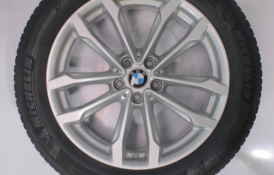 BMW BMW X3 X4 G01 G02 691 19 Zoll Felgen Michelin Runflat Winterkompletträder Original