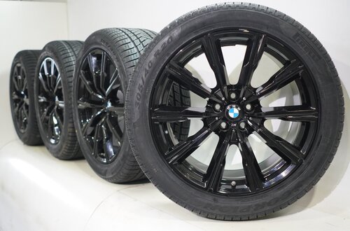 BMW BMW X5 G05 X6 G06 740M 20 Zoll Felgen Pirelli Runflat Winterkompletträder Neu Original