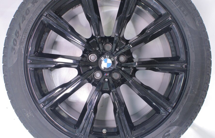 BMW BMW X5 G05 X6 G06 740M 20 Zoll Felgen Pirelli Runflat Winterkompletträder Neu Original