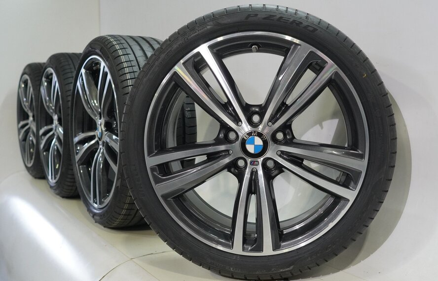 BMW BMW 3 4 er F30 F31 F32 F33 F36 442M 19 Zoll Felgen Pirelli Runflat Sommerkompletträder Neu Original