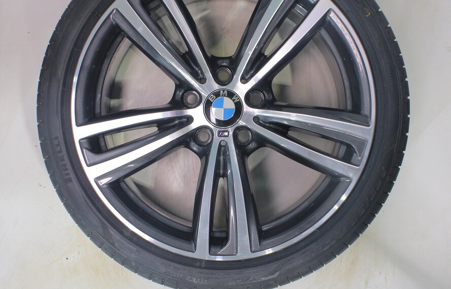 BMW BMW 3 4 er F30 F31 F32 F33 F36 442M 19 Zoll Felgen Pirelli Runflat Sommerkompletträder Neu Original
