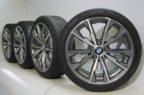 BMW BMW X3 X4 F25 F26 680M 20 Zoll Felgen Pirelli Sommerkompletträder Neu Original