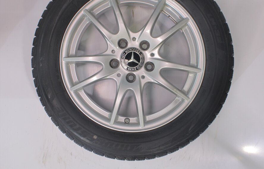 Mercedes Mercedes A B CLA Klasse W176 W117 W246 16 Zoll Felgen Bridgestone Winterkompletträder Original