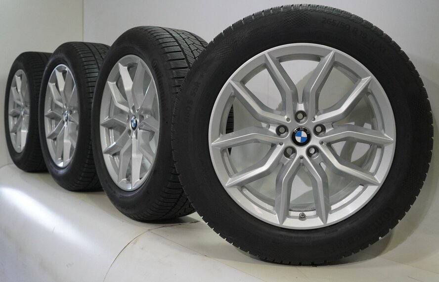 BMW BMW X5 G05 X6 G06 734 19 Zoll Felgen Continental Runflat Winterkompletträder Original