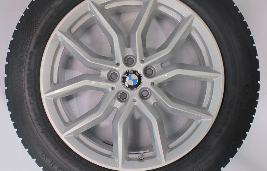 BMW BMW X5 G05 X6 G06 734 19 Zoll Felgen Continental Runflat Winterkompletträder Original
