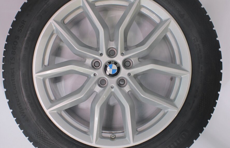 BMW BMW X5 G05 X6 G06 734 19 Zoll Felgen Continental Runflat Winterkompletträder Original
