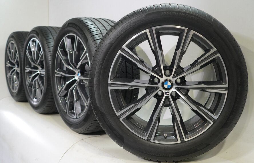 BMW BMW X5 G05 X6 G06 740M 20 Zoll Felgen Hankook Runflat Sommerkompletträder Original
