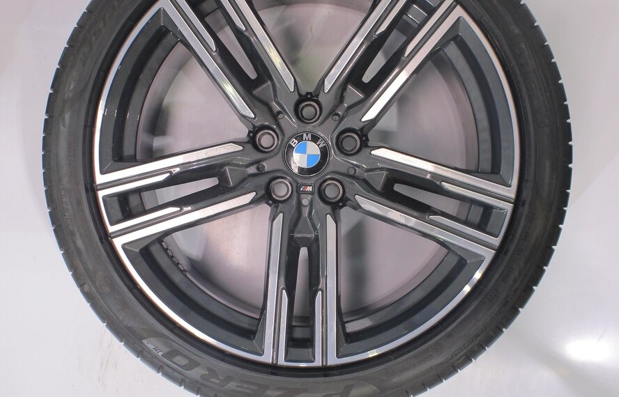 BMW BMW 5 er G30 G31 8 er G14 G15 G16 727M 19 Zoll Felgen Pirelli Runflat Sommerkompletträder Neu Original