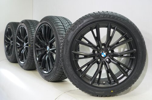 BMW BMW 2 er 3 er 4 er G20 G21 G22 G42 796M 18 Zoll Felgen Pirelli Runflat Winterkompletträder Neu Original