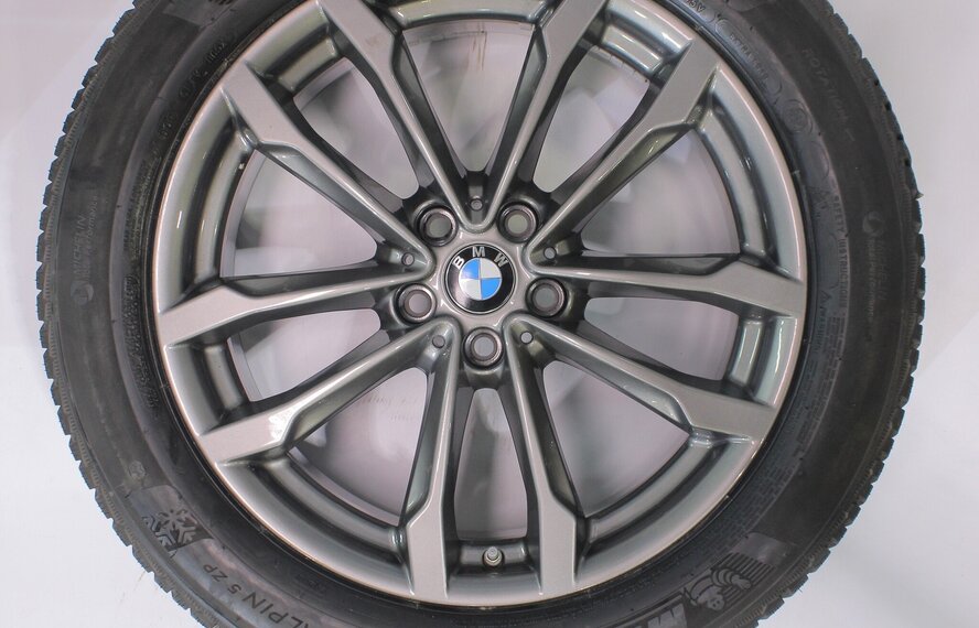 BMW BMW X3 X4 G01 G02 691 19 Zoll Felgen Michelin Runflat Winterkompletträder Original