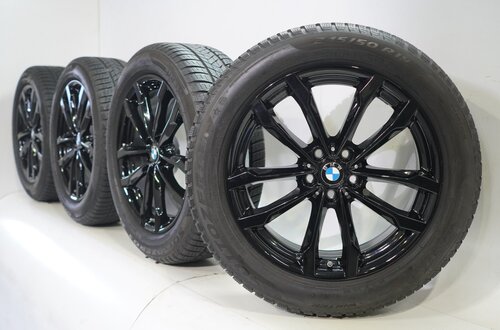 BMW BMW X3 X4 G01 G02 691 19 Zoll Felgen Pirelli Runflat Winterkompletträder Original