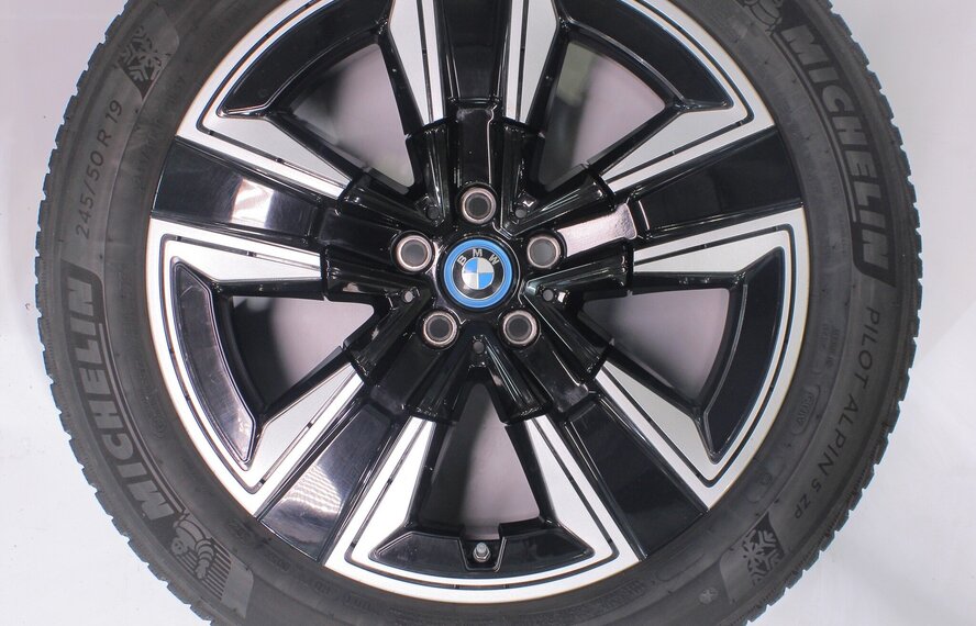 BMW BMW iX3 G08 842 19 Zoll Felgen Michelin Runflat Winterkompletträder Original
