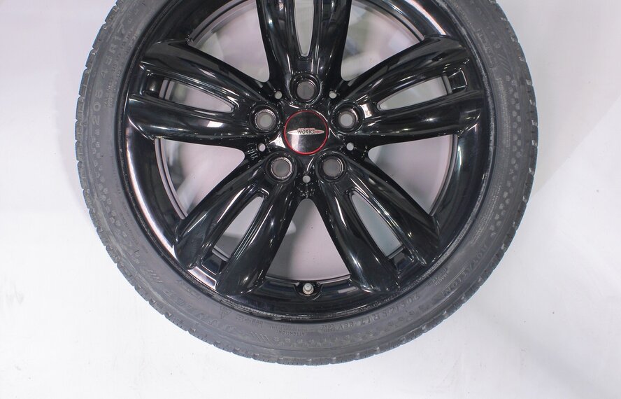 Mini Mini Cooper / S / One / Cabrio F55 F56 F57 JCW501 17 Zoll Felgen Dunlop Runflat Winterkompletträder Neu Original