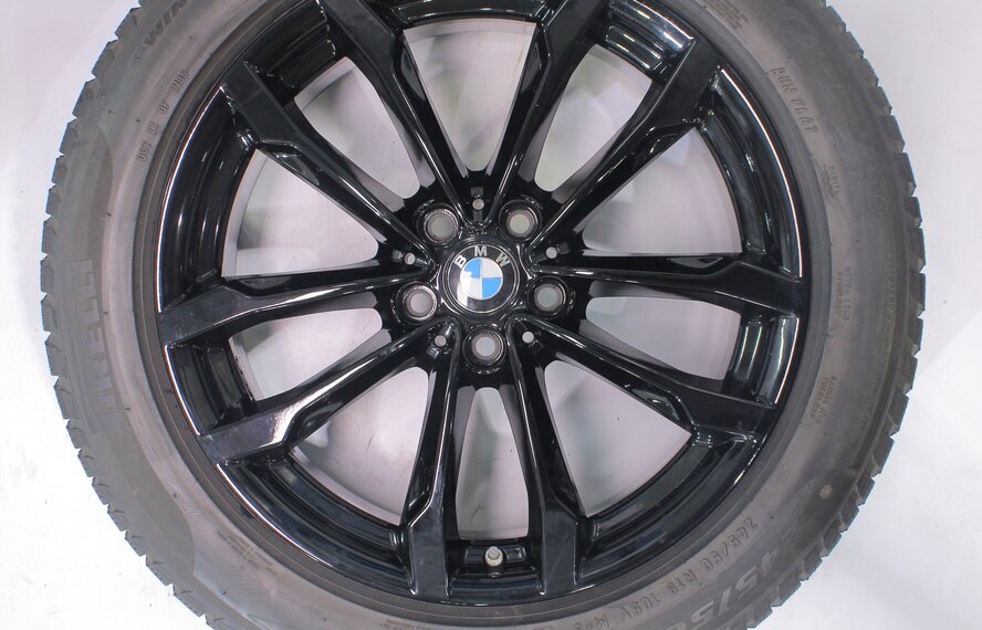BMW BMW X3 X4 G01 G02 691 19 Zoll Felgen Pirelli Runflat Winterkompletträder Original
