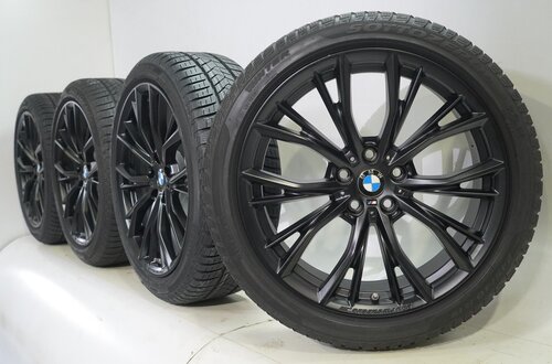 BMW BMW 5 er G30 G31 8 er G14 G15 G16 786M 19 Zoll Felgen Pirelli Runflat Winterkompletträder Neu Original